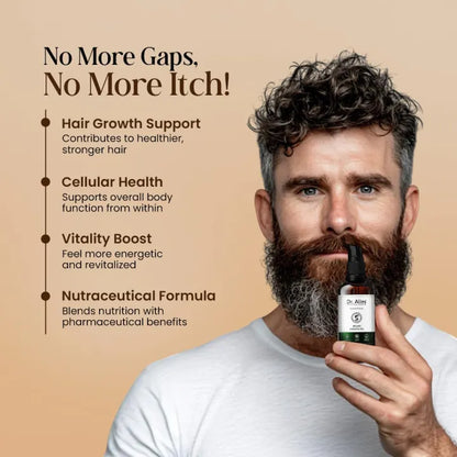 Dr. Alies Professional Beard Oil for Men – Beard Growth & Grooming Oil (30ml)