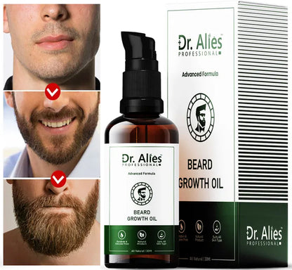 Dr. Alies Professional Beard Oil for Men – Beard Growth & Grooming Oil (30ml)